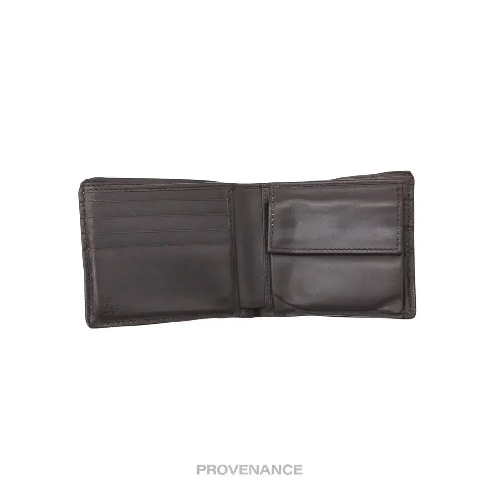 🔴 Gucci GG Supreme Bifold Wallet - Signature Web Bee